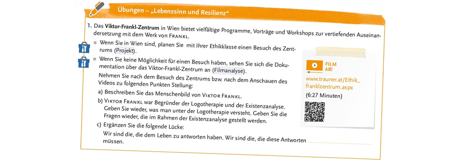 Reichhaltiges Angebot an Filmen, Büchern und Aktivitäten abwechslungsreiche Übungen