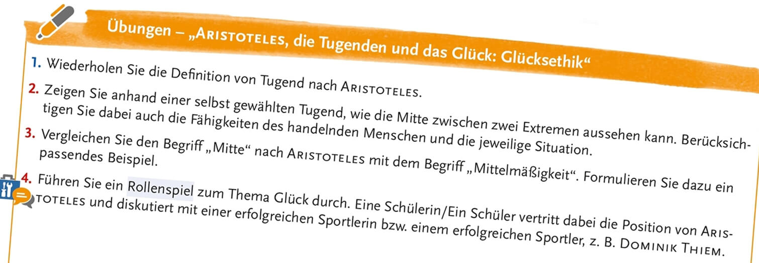 Spannende Themen laden zum aktiven Erarbeiten des Unterrichtsstoffes ein Spannende Übungen