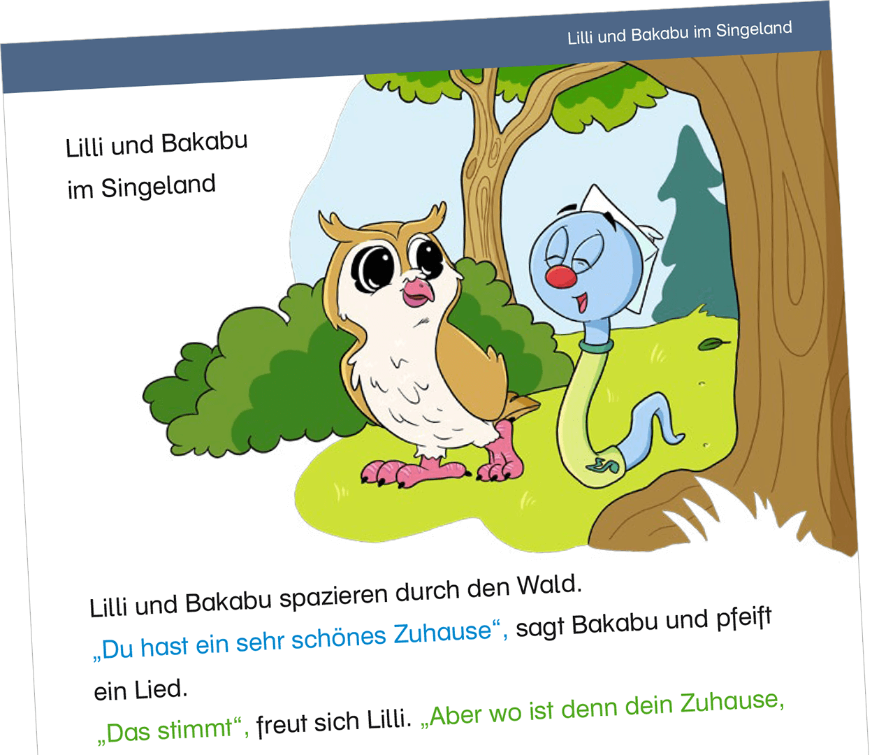„Jedes Wort wird laut, richtig, flüssig und gut betont gelesen“, lautet die Grundregel des KULen Lesetrainings.