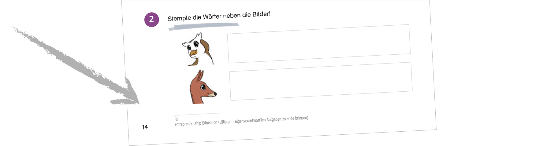 Kompetenzauszeichnung und fächerübergreifende Themen in der Fußzeile ersichtlich