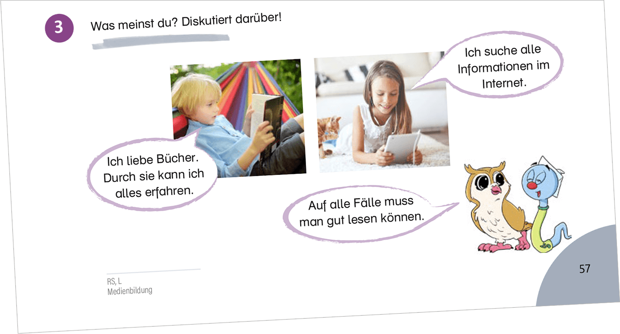 Über unterschiedliche Themen reden und Zusammenhänge erklären